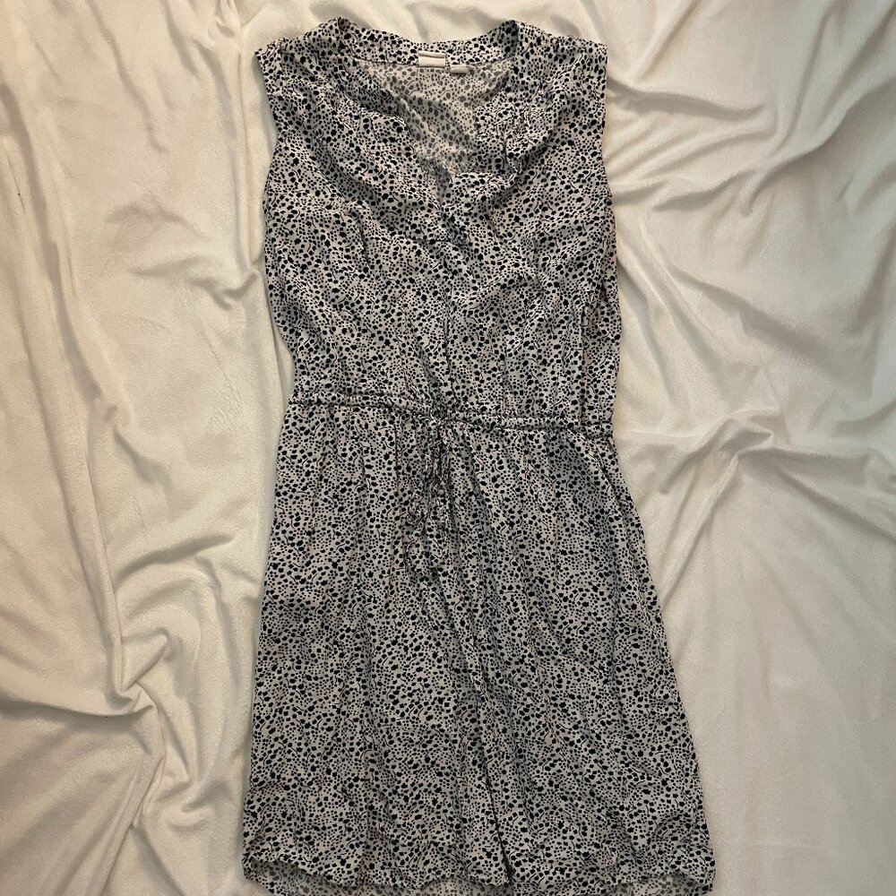 Blue/White Floral Dress